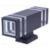 Уличный настенный светильник Uniel UUL-S24A 2x60W/E27 IP65 BLACK UL-00012923 UUL-S24A 2x60W/E27 IP65 BLACK - 2