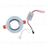 Встраиваемый светильник Fametto Luciole DLS-L208 GU5.3 CHROME/WHITE UL-00013091 DLS-L208 GU5.3 CHROME/WHITE - 2