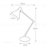 Настольная лампа Elstead Lighting PV-TL-AB PV-TL-AB - 6