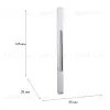 Трековый магнитный светильник Reluce 13003-9.3-001UR magnetic LED20W BK CCT+SMART 13003-9.3-001UR magnetic LED20W BK CCT+SMART - 4