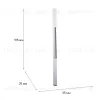 Трековый магнитный светильник Reluce 13003-9.3-001UR magnetic LED30W BK CCT+SMART 13003-9.3-001UR magnetic LED30W BK CCT+SMART - 4