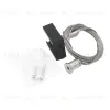 Подвес скрытый тип D к шинопроводу 5040xx-(F)/(R) 1,5 м Quattro Lightstar 504177-FR2 504177-FR2 - 1