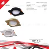 Встраиваемый светильник Reluce 53026-9.0-001LD GX53 WT 53026-9.0-001LD GX53 WT - 2