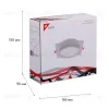 Встраиваемый светильник Reluce 70001-9.0-001LD GX70 WT 70001-9.0-001LD GX70 WT - 3