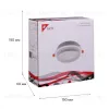 Встраиваемый светильник Reluce 70002-9.0-001RLD GX70 WT 70002-9.0-001RLD GX70 WT - 3
