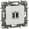 Зарядка USB A-C Legrand Etika Белый 672236 672236 - 3