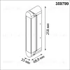 Накладной светильник с переключателем цветовой температуры Novotech Over Iter 359799 359799 - 2