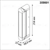 Накладной светильник с переключателем цветовой температуры Novotech Over Iter 359801 359801 - 2
