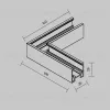 Угол-соединитель Maytoni Technical Exility TRAMN034CL-41W TRAMN034CL-41W - 6