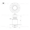 Встраиваемый светильник Arlight MS-INVISIO-TRIMLESS-R35-5W Warm2700 (WH-WH, 36 deg, 230V) (IP54 Металл) 061924 061924 - 3