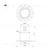 Встраиваемый светильник Arlight MS-INVISIO-TRIMLESS-R45-10W Warm2700 (WH-WH, 36 deg, 230V) (IP54 Металл) 061925 061925 - 3