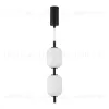 Подвесной светильник Arlight SP-CARAMELA-HANG-R120-7W Warm2700 (BK, 300 deg, 230V) (IP20, Натуральный шелк) 056886 056886 - 2