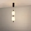 Подвесной светильник Arlight SP-CARAMELA-HANG-R120-7W Warm2700 (BK, 300 deg, 230V) (IP20, Натуральный шелк) 056886 056886 - 3