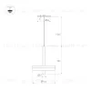 Подвесной светильник Arlight SP-MENTA-R165-12W Warm2700 (BK, 130 deg, 230V) (IP20, Мрамор) 061697 061697 - 3
