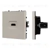 Механизм HDMI розетки Arlight SCT-NOBE-MHD1-SFPL-CA (Кашемир) 061842 061842 - 1