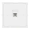 Механизм телефонной розетки Arlight SCT-NOBE-MTL1-SFPL-WH (RJ-11, 4C) (Белый кварц) 054300 054300 - 3