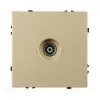Механизм телевизионной розетки Arlight SCT-NOBE-MTV1-SFPL-GD (Золотой песок) 054294 054294 - 4