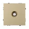 Механизм спутниковой розетки Arlight SCT-NOBE-MST1-SFPL-GD (SAT) (Золотой песок) 054298 054298 - 4