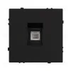 Механизм телефонной розетки Arlight SCT-NOBE-MTL1-SFPL-BK (RJ-11, 4C) (Черный оникс) 054301 054301 - 3