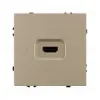 Механизм HDMI розетки Arlight SCT-NOBE-MHD1-SFPL-GD (Золотой песок) 061843 061843 - 4