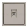 Механизм телефонной розетки Arlight SCT-NOBE-MTL1-SFPL-CA (RJ-11, 4C) (Кашемир) 061892 061892 - 4