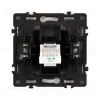 Механизм телефонной розетки Arlight SCT-NOBE-MTL1-SFPL-CA (RJ-11, 4C) (Кашемир) 061892 061892 - 3