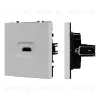 Механизм HDMI розетки Arlight SCT-NOBE-MHD1-SFPL-IS (Никель) 061845 061845 - 1