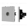 Механизм телевизионной розетки Arlight SCT-NOBE-MTV1-SFPL-IS (Никель) 061896 061896 - 1
