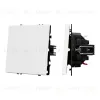 Механизм звонкового выключателя Arlight SWT-NOBE-MKR1-SFPL-WH (230V, 10A) (Белый кварц) 054237(1) 054237(1) - 1
