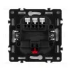 Механизм выключателя трехклавишный непроходной Arlight SWT-NOBE-MK03-SFPL-CA (230V, 10A) (Кашемир) 061797 061797 - 2