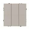 Механизм выключателя трехклавишный непроходной Arlight SWT-NOBE-MK03-SFPL-CA (230V, 10A) (Кашемир) 061797 061797 - 4