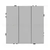 Механизм выключателя трехклавишный непроходной Arlight SWT-NOBE-MK03-SFPL-IS (230V, 10A) (Никель) 061800 061800 - 4