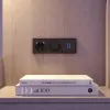 Механизм звонкового выключателя двухклавишный Arlight LED SWT-NOBE-MKR2-SFPL-L-BK (230V, 10A) (Черный оникс) 061742(1) 061742(1) - 2