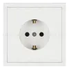 Розетка ЭРА Galaxy 15-2101-01 c заземлением 2P+E Schuko 16А-250В IP20 белый Б0070620 Б0070620 - 1