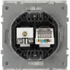 Розетка ЭРА Arktik 16-3110-01 комбинированная RJ45+TV белый Б0070494 Б0070494 - 2
