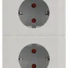 Сетевой фильтр ЭРА TWR-8es-1,5m-4USB-W башня с защитой заземлением с выключателем 8 розеток+4xUSBA+C 1,5м 16А белый Б0069071 Б0069071 - 4