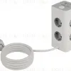 Сетевой фильтр ЭРА TWR-8es-1,5m-4USB-W башня с защитой заземлением с выключателем 8 розеток+4xUSBA+C 1,5м 16А белый Б0069071 Б0069071 - 6