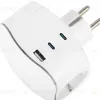Разветвитель электрический ЭРА SP-3e-3USBAC-W на 3 розетки + 3 USB A+C с заземлением со шторками 16А белый Б0069081 Б0069081 - 7