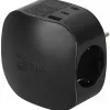 Разветвитель электрический ЭРА SP-3e-3USBAC-B на 3 розетки + 3 USB A+C с заземлением со шторками 16А черный Б0069082 Б0069082 - 1