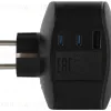 Разветвитель электрический ЭРА SP-3e-3USBAC-B на 3 розетки + 3 USB A+C с заземлением со шторками 16А черный Б0069082 Б0069082 - 4