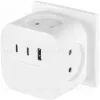 Разветвитель электрический ЭРА SP-4-3USBAC-W на 4 розетки + 3 USB A+C со шторками 10А белый Б0069083 Б0069083 - 6