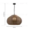 Подвесной светильник Favourite Wicker 4884-1P 4884-1P - 3