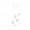 Подвесной светильник TK Lighting 11041 Sophia Cognac a071824 11041 Sophia Cognac - 3