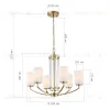 Подвесная люстра  ST Luce Опал SL1403.303.06 SL1403.303.06 - 9