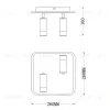 Спот Escada 20024Led 20024SMA/01LED WH 20024SMA/01LED WH - 8