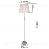 Торшер Reluce 02063-0.6-01 BK-GD 02063-0.6-01 BK-GD - 5