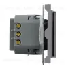 Выключатель карточный Stekker Эмили RSW40-5114-10 платиново-серый, soft touch 50699 50699 - 3