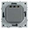 Выключатель карточный Stekker Эмили RSW40-5114-10 платиново-серый, soft touch 50699 50699 - 5