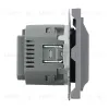 Выключатель карточный Stekker Эмили RSW40-5114-10 платиново-серый, soft touch 50699 50699 - 4