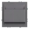 Выключатель карточный Stekker Эмили RSW40-5114-10 платиново-серый, soft touch 50699 50699 - 1
